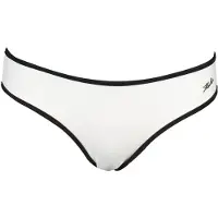 Karl Lagerfeld Femmes, Short de bain, White Polyamide Women Swim Brief, Blanc, (XS)