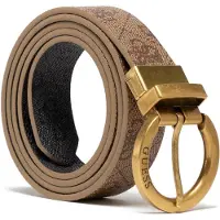 GUESS Femmes, Ceinture, Naya, Textile Belt, BW7501VIN30, Black, For Women, Size L, Noir, (L)