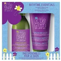 Little Green Coffret cadeau pour enfants 2 en 1 shampoing et gel douche pour enfants 240 ml + lait corporel nourrissant pour enfants 180 ml