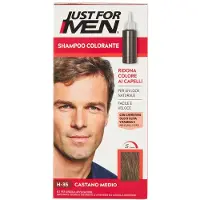 Just for men Color Kit préparation colorante cheveux pour homme teinte H-35 Medium Brown 1 pcs