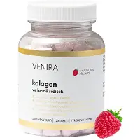 Venira Collagène en forme de cœur à la framboise 120 capsules