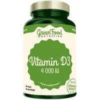 GreenFood Vitamine D3 4000 Ui 90 Gélules