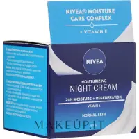 Nivea Crème de nuit régénérante peaux normales à mixtes 50 ml Effet Eau - 50 ml
