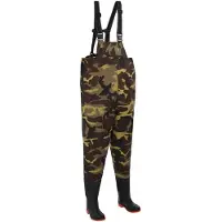 vidaXL Cuissard Avec Bottes Polyester Enduit De Pvc Dimensions 40