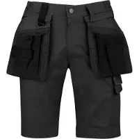 Storvik Thijs Short Stretch Pantalon de travail Noir