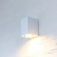 HOFTRONIC™ - Applique murale LED 5W GU10 IP65 Blanc Dimmable Downlight