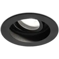 HOFTRONIC™ - Spot LED encastrable GU10 4W 345lm 6500K Inclinable Noir IP20