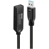 Lindy 3.0 Active Usb-c To Usb-a Adapter 10 M Argenté