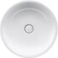 Duravit lavabo pour meuble WHITE TULIP d= 50cm o ÜL sans bord pour robinetterie blanc (500 mm, 500 mm)
