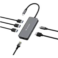 Verbatim 32157 USB-C Essentials Multiport HUB 6-Port with RJ45