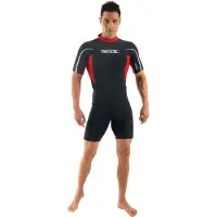 Seac Sub Relax 2.2 Mm Short Sleeve Shorty Noir 3XL Homme