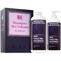 Brazil Keratin Pack pratique Bio Volume Shampooing (volumisant)