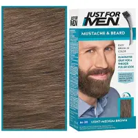 Just for men Moustache & Beard Color barva na vousy M30 Light-Medium Brown