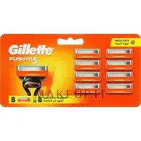 Gillette Lames de rasoir de remplacement Fusion5 8pcs.