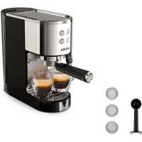 Krups Cafetière expresso Virtuoso+ XP444C10 15 bars 1350 W Inox