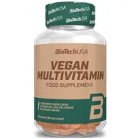 BiotechUSA Multivitamines végétaliennes, multivitamines complètes avec minéraux, 60 comprimés