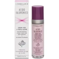 L'Erbolario Acide Hyaluronique Crème Visage Triple Action Anti-Âge Nuit 50 Ml