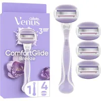 Gillette Venus ComfortGlide Breeze rasoir + lames de rechange 4 pcs