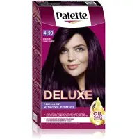 Palette Deluxe Coloration Permanente pour Cheveux Couleur 4-99 880 Aubergine