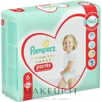Pampers Premium Care Pants Size 6 culottes de protection jetables 13 - 19 kg 31 pcs