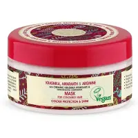 Natura Siberica Krasnika, Amaranth & Arginine masque traitant pour cheveux colorés 300 ml