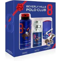 Beverly Hills Polo Club Ensemble : 1982 - Sport 8 Eau de toilette pour homme 50 ml + 1982 - Sport 8 Déodorant anti-transpirant en spray 175 ml + 1982 -