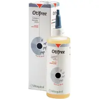 Vetoquinol OTIFREE Solution auriculaire pour laver et nettoyer l'oreille externe 160 ml