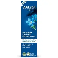 Weleda Soin Yeux & Lèvres redensifiant Gentiane bleue et Edelweiss 10 ml Crème Pour La Peau