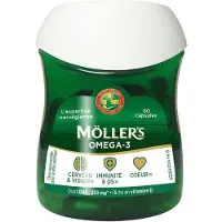 Mollers Möller’s – Oméga-3 Double 60 gélules 60 pc(s) Capsule(S)