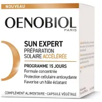 Oenobiol Sun Expert Préparation Solaire Accélérée 15 capsules