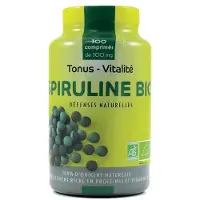 Pharm'up Spiruline Bio Tonus et Vitalité 300 Comprimés 500mg