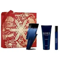 Carolina Herrera Bad Boy Cobalt Électrique Coffret cadeau eau de parfum 100 ml, gel douche 100 ml et miniature eau de parfum 10 ml - 100 ml