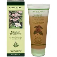 L'Erbolario Shampoo Purifiant à la Menthe Aquatique & à la Vitamine E 200 ml