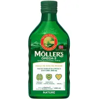 Mollers Möller’s - Oméga-3 Huile de foie de morue sans arome 250 ml Huile