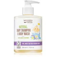 WoodenSpoon Natural shampoing et gel de douche pour enfant arôme lavande 300 ml