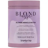 Inebrya BLONDesse Blonde Miracle Nectar cure nourrissante en profondeur pour cheveux blonds 1000 ml