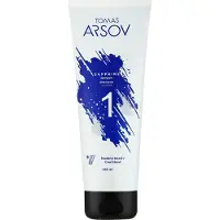 Tomas Arsov Sapphire Blonde Shampoo shampoing neutralisant les reflets jaunes pour les cheveux blonds froids ayant subi une décoloration ou un balayage 250 ml