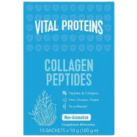 VITAL PROTEINS Collagen Peptides - Collagène Bovin, Poudre sans goût ni odeur 100 g Sachet(S)