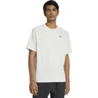 Adidas T-Shirt 'Essentials' gris clair / blanc naturel