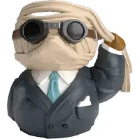 Numskull Universal Monsters Tubbz Invisible Man Figure 10 Cm Bleu