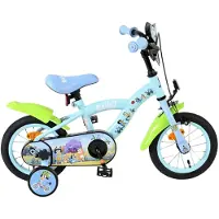 Volare Vélo enfant Bluey - Uni - 12 pouces - Bleu