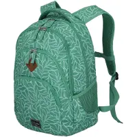 Travelite sac à dos de loisirs sac à dos pour ordinateur portable Basic Backpack Print 22L Green vert
