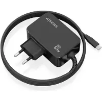 Aisens Chargeur gan de Wand asch-1pd65wl033-bk/ 1xusb typ-c + câble 1.8m/ 65w