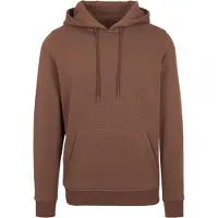 Build Your Brand Heavy Hoodie Rouge S Homme