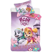 BrandMac Parure de lit Pat' Patrouille - Junior - 100x140, 40x45 cm (100 x 140 cm, 45 x 40 cm)