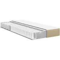 vidaXL Matelas de Lit avec matelas Vert 80 x 200 cm tissu