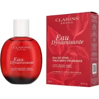 Clarins Eau Dynamisante Treatment Fragrance, Women, Universal Skin, Firming, Spray, ALCOHOL. AQUA/WATER/EAU. JUS DE FEUILLES D'ALOE BARBADENSIS. PARFUM/FRAGRANCE. GLYCERIN. BETAINE...., 200 ml
