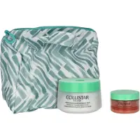 Collistar Cream Plus 400ml/Firming Thalasso-Scrub 150 ml/Travel bag Body Routine Intensive Firming Set