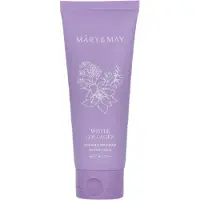 MARY & MAY White Collag ne Nettoyage mousse Le nettoyant cr meux pour le visage pour l' claircissement de la peau et la fermeture de la peau cor