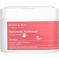 MARY & MAY Hyaluronic Panthenol Hydra Mask ensemble de masque en tissu pour une hydratation intense 30 pcs